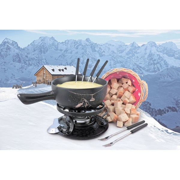 Swissmar Gruyère 9 Piece Cheese Fondue Set Wayfair